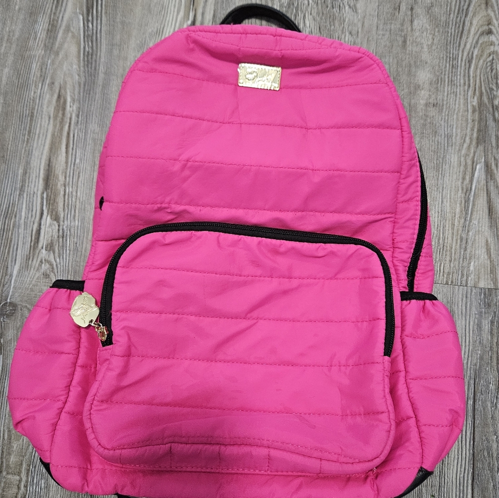Betsey johnson Hot Pink Full Size Backpack.